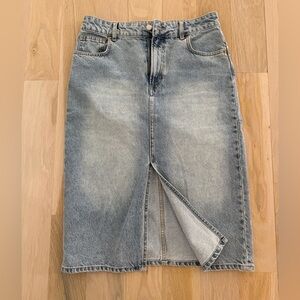 H&M Blue Denim Skirt